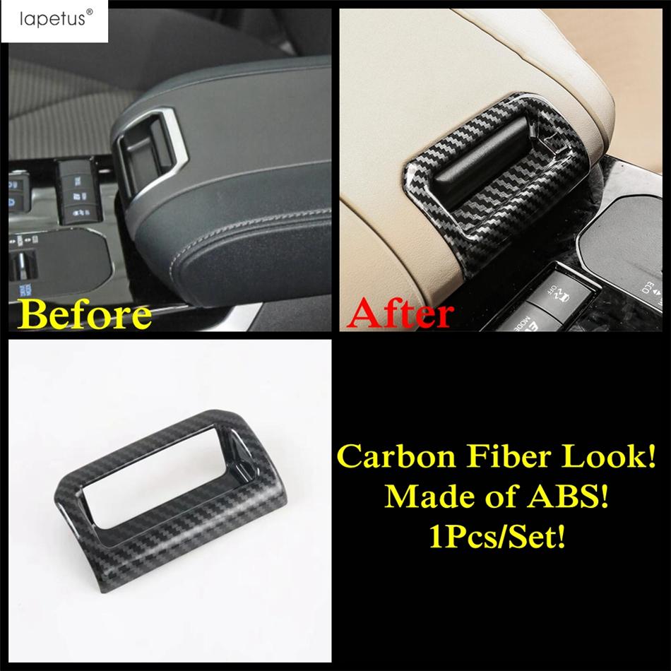 Carbon Fiber Window Lift / Gear Shift Panel / Water Cup / Air AC Cover Trim Accessories For Toyota Highlander / Kluger -2025