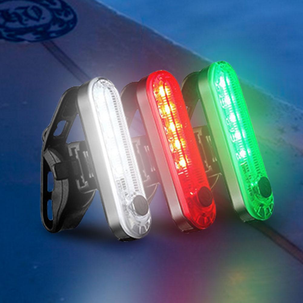 LED Boat Signal Lamp Type-C Charging Sailing Signal Lamp 4 Modes Marine Yacht Warning Light for Night Kayaking Boating