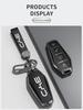 BYD Han Key Cover - Compatible with BYD Qin Pro, Song Max New Energy, Tang, and Song Plus Cars, Features Metal Shell and Bag Buckle.