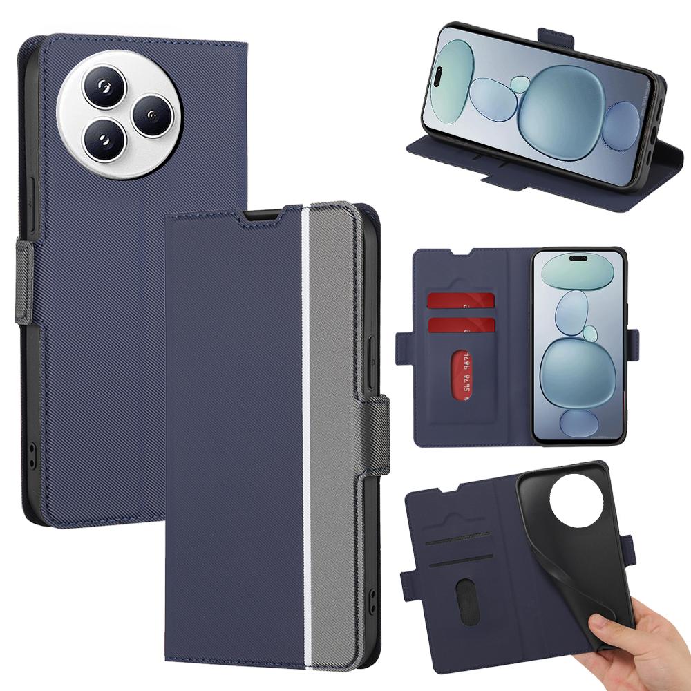 For Xiaomi Civi 5 Pro 5G Case Card Holder Twill Texture Leather Phone Cover