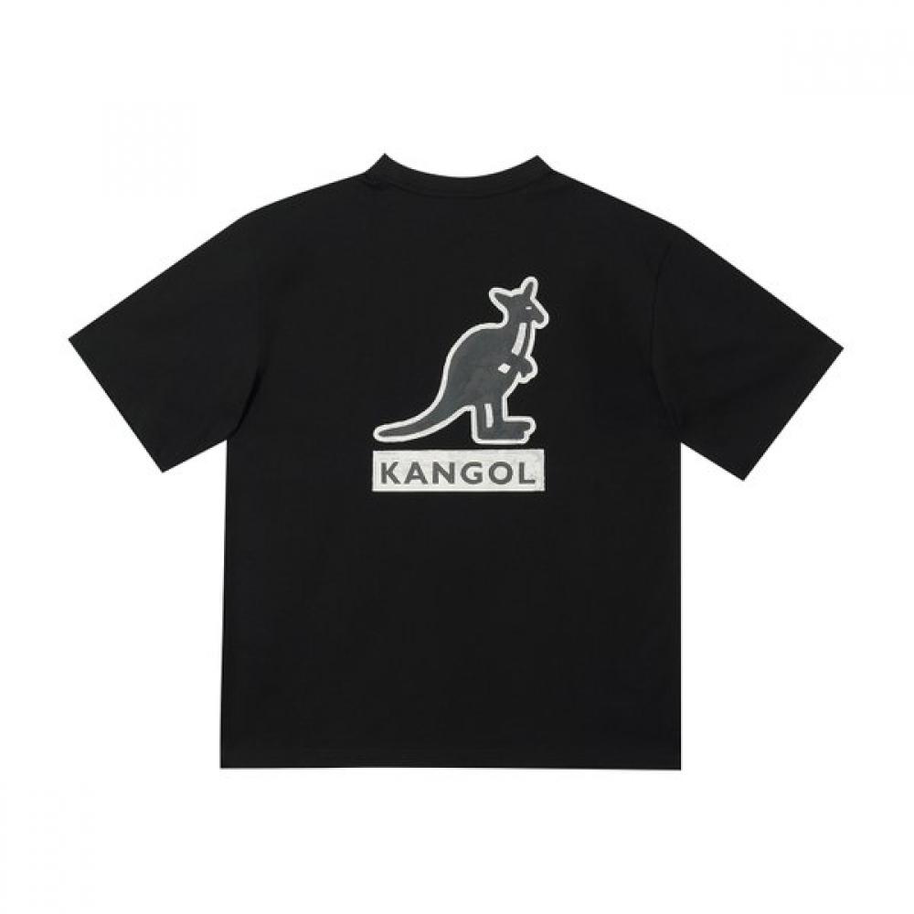 Kangol T shirT Black 2820 One Kangaroo