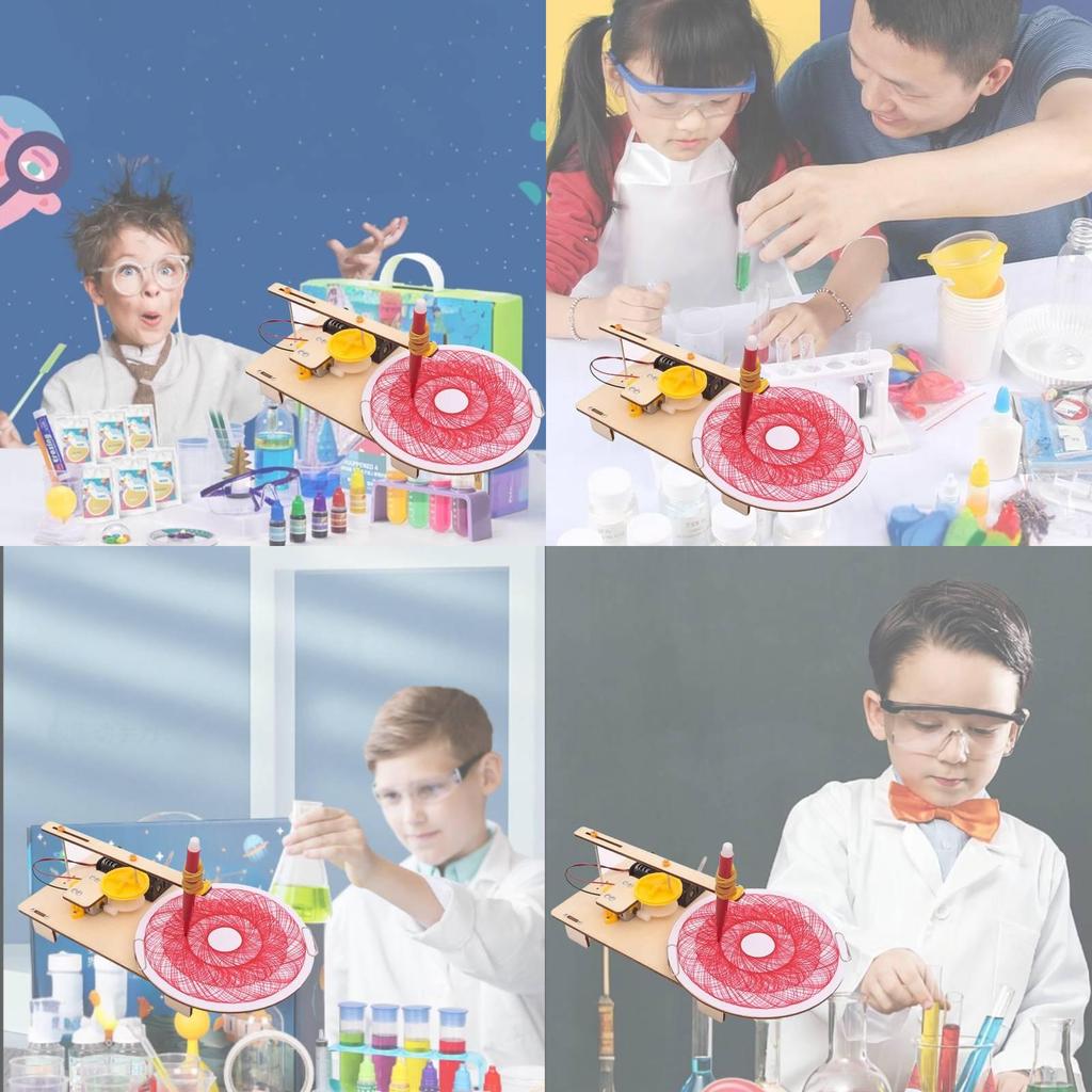 Middle School Elementary School Students Diy Electric Drawing Device Material Pack Science Educational Toy