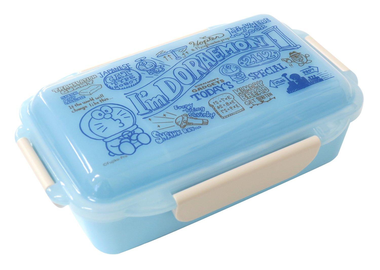 

OSK Doraemon Locking Lunch Box I m Doraemon 4-Point (with Dividers) PCD-500 светло-синий