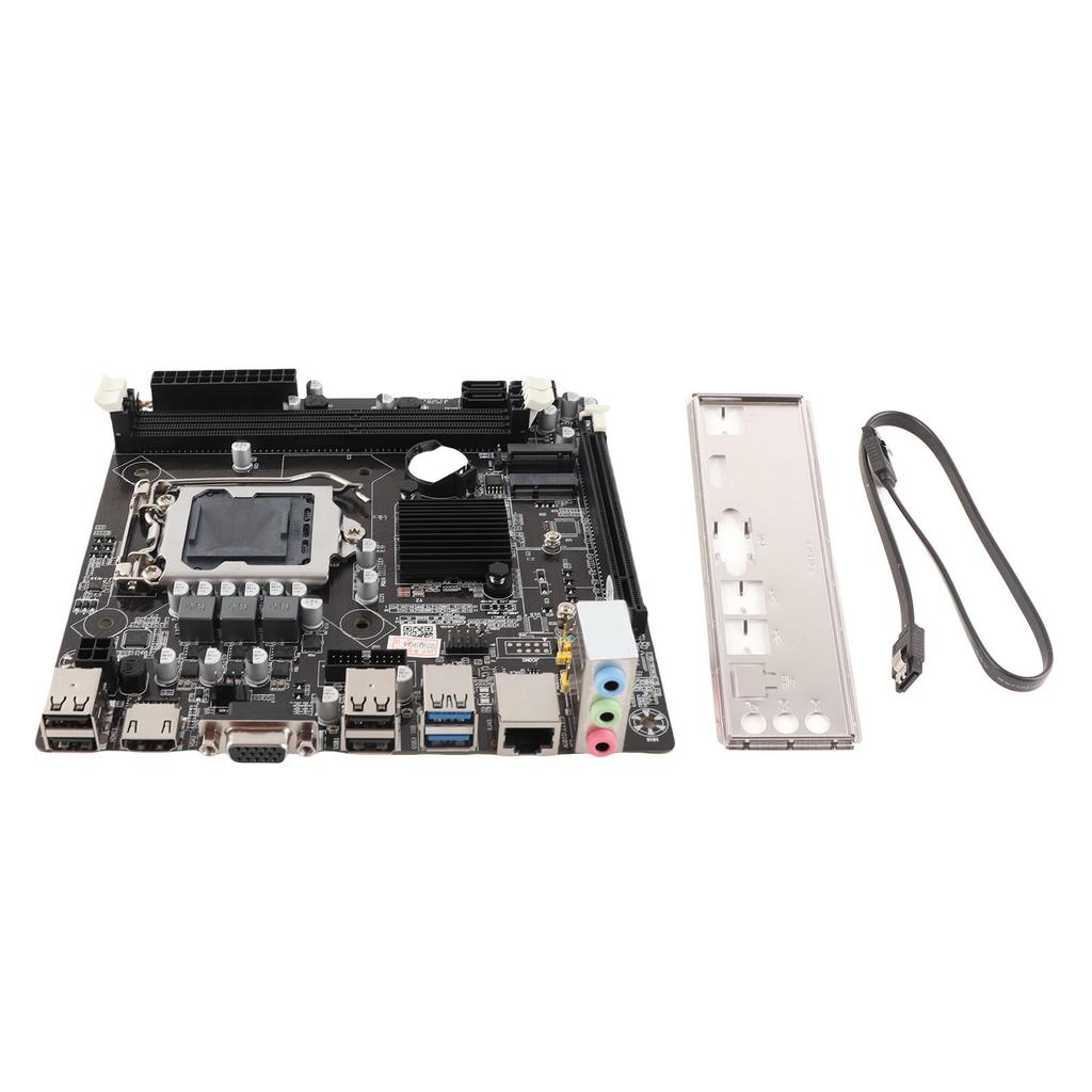 Desktop Motherboard PCIe 16X DDR3 Memory VGA HD Port Multiphase Power SATA3.0 LGA1155 Motherboard for PC Replacement