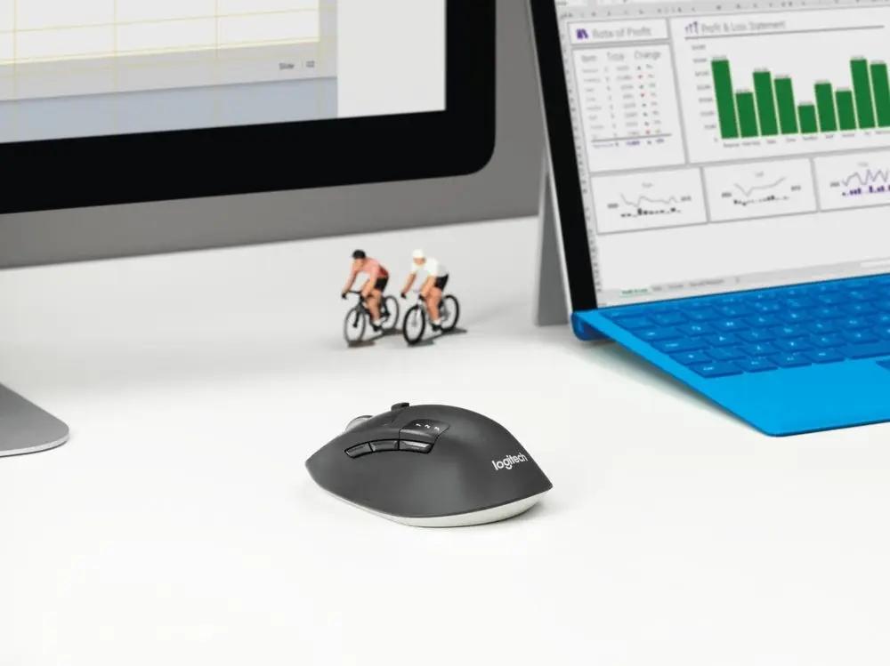 Mysz bezprzewodowa Logitech M720 Triathlon optyczna czarna