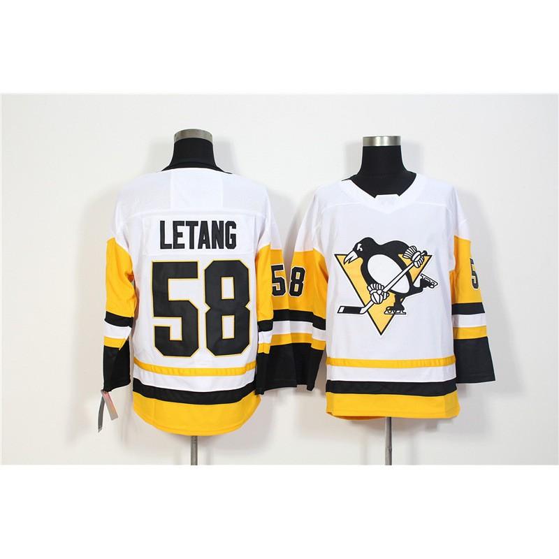 Pittsburgh Penguins NHL Eishockey Trikot für Erwachsene Fanartikel Premium-Mischung Eis-Uniform