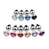 Heart-Shaped Metal Anal Plug - Prostate Massager & Dilation Toy for Adults