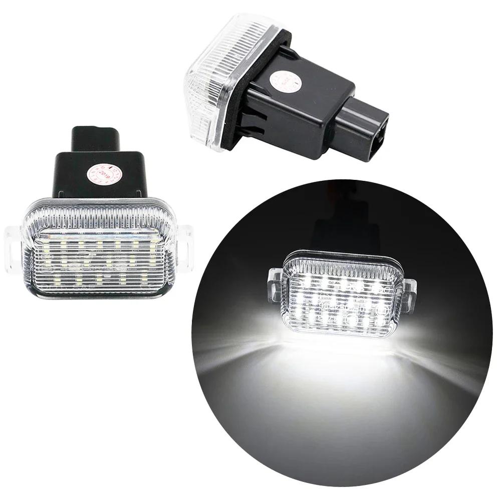 2Pcs Error Free White LED License Plate Light Number Lamp For Mazda A/T (Aka Mazda 6) 2014-2020 For Mazda3 Hatchback 2014-2018