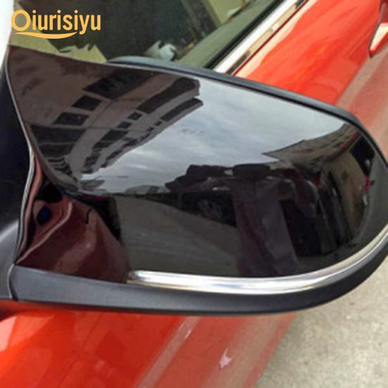 Buy 2Pcs Car Mirror Covers Replacement Carbon Fiber Painted Rearview