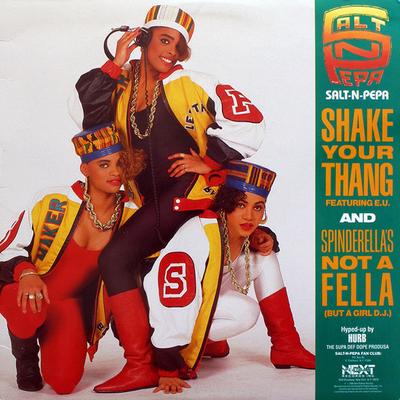12inch Record SALT 'N' PEPA - Shake Your Thang / Spinderella's No NP50077 Next Plateau Re 1988 US Rap & Hip-Hop/R&B Used