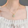 Women's High-End Jade Clavicle Pendant Necklace – Light Luxury Niche Design