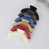 3pcs Curved Hair Clip Large Simple Back of the Head Hair Clip Sandblasted High-end Hair Clip for Women
