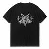 Fashion Heavy Metal Dark Funeral Band TShirts Hip Hop Streetwear Casual Tshirts Harajuku Unisexs Fashion Y2k Tee Tops Clothing