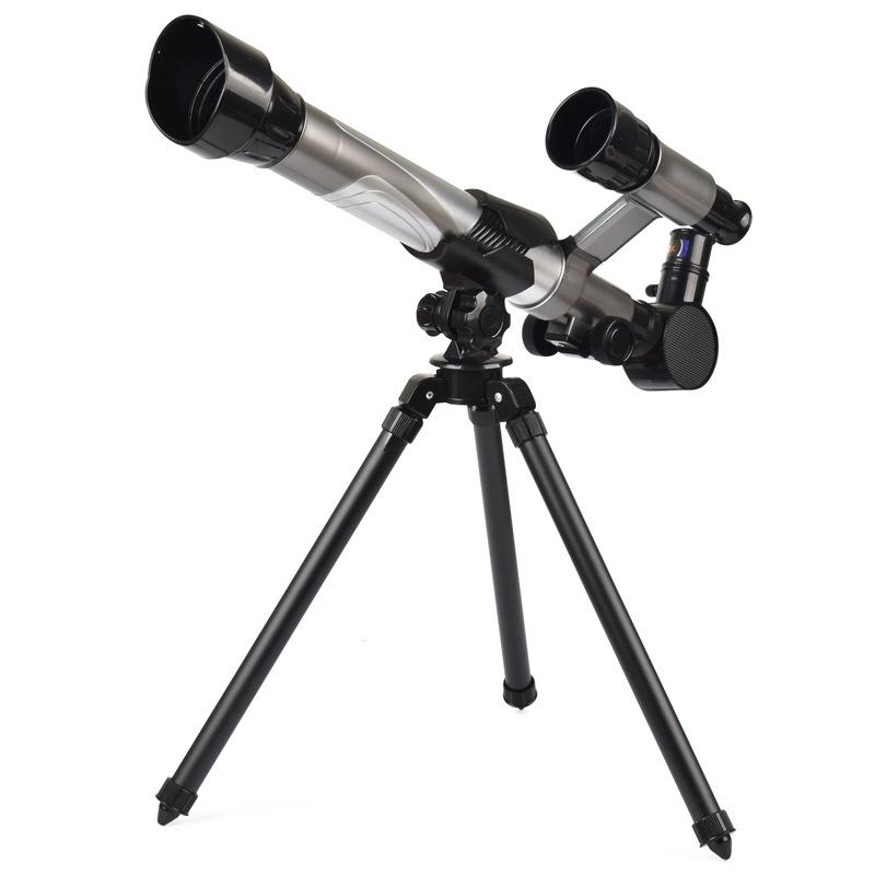 Student Science Experiment Telescope Toy: High-Definition 20-40x Eyepiece for Kids