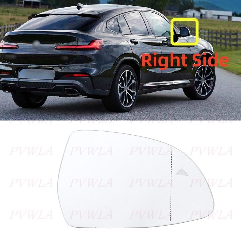 Heated Blind Spot Side Mirror Glass For BMW X3 G01 G08 X4 G02 X5 G05 X6 G06 X7 G07 2018      Rearview Lens