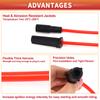 UXCELL 7 Pcs Car Spark Plug Coil Wires Ignition Coil Harness Cable Fit for Chevrolet Astro V6 4.3L 2000-2002