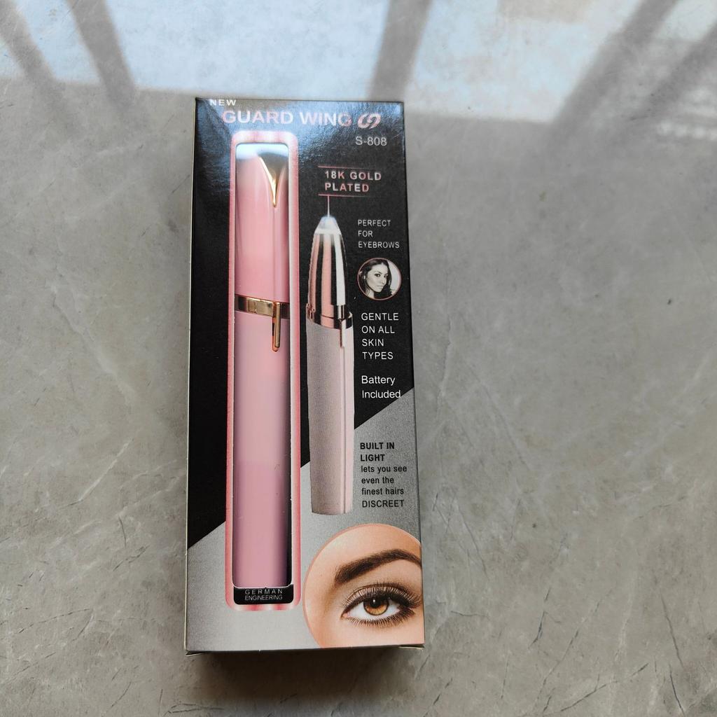 Womens Electric Eyebrow Trimmer Eye Brow Shaper Pencil Face Hair Remover for Women Automatic Eyebrow Shavers Pocketknife