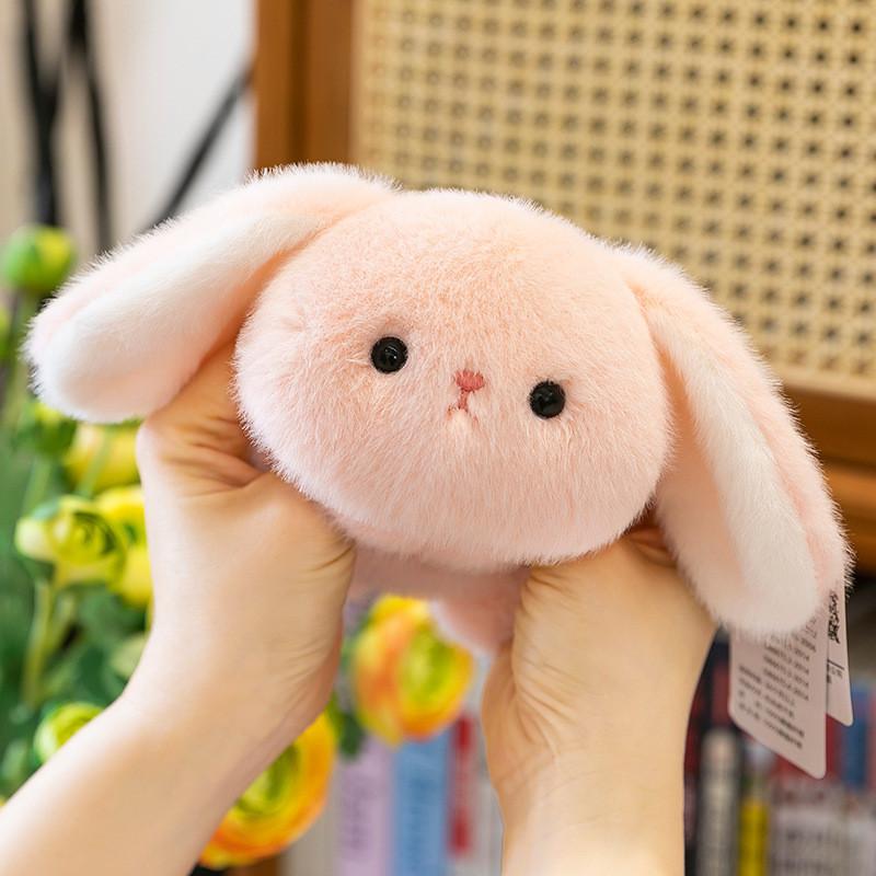 Cat Fox Rabbit Panda Handheld Plush Toy Super Short Material Children Doll Gift