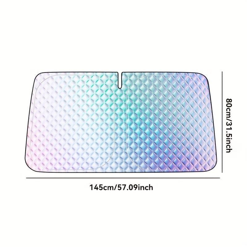Niversal Foldable Windshield Sunshade - Heat Reflective Car Window Cover for Sun Protection, Fits Most Vehicles
