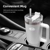 1200ML Edelstahl Thermosbecher Auto Zubehör Kaffeetasse Für KIA EV6 Stinger RIO Sorento Picanto Ceed Borrego Syros K4 K5