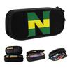 Custom Captain Tsubasa Newteam Logo Korean Pencil Case Large Storage Anime Football Pencil Bag Pouch Students Stationery