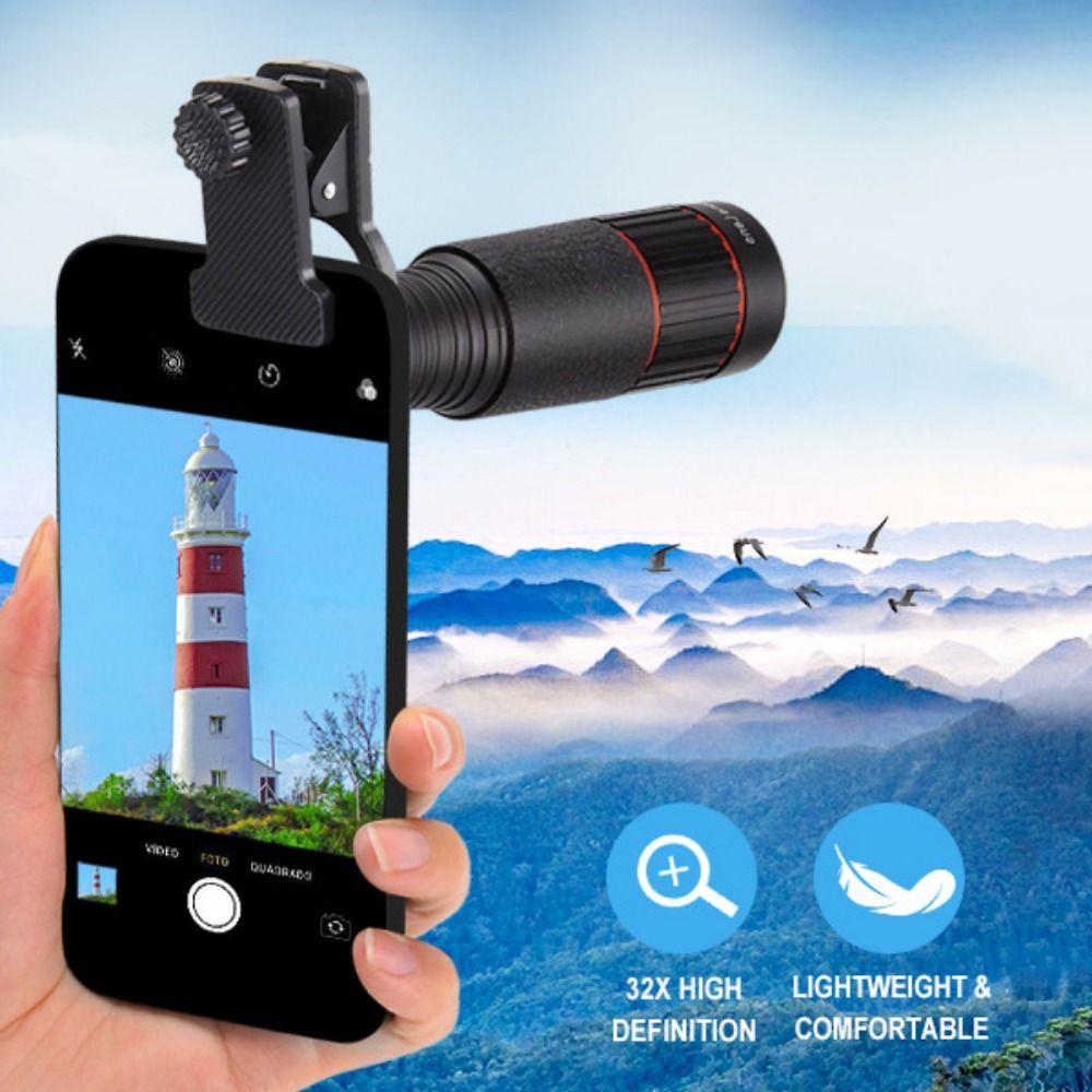Monocular Monocular Zoom Cell Phone Lens Universal Mobile Phone Lenses  Smartphone