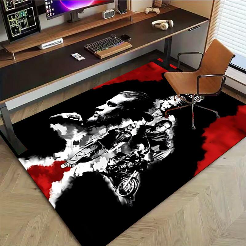 1pc Anarchy 10 Years Carpet, Office Rug Outdoor Mat Home Decor Area Carpet Festival