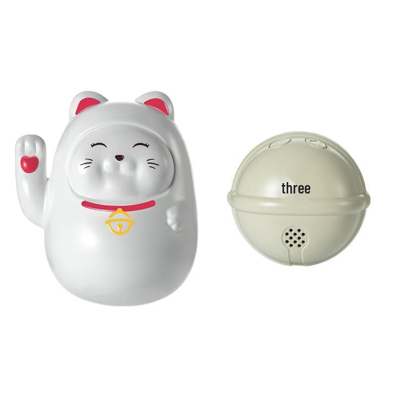 Беспроводной дверной звонок  Счастливый кот  - Самопитающийся, Украшение для офиса/дома, Новогодний подарок