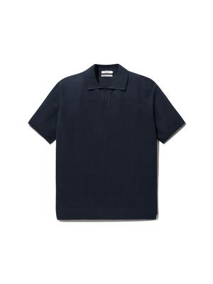 OLZEN Men'S Tipping Open Neck Thierry_Zog2Et1306Pgn