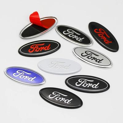Logo Auto Badge Centrale Volante Adesivo Logo Accessori Interni Per F150 Focus Ranger Fiesta Transit Mustang Mondeo DF0