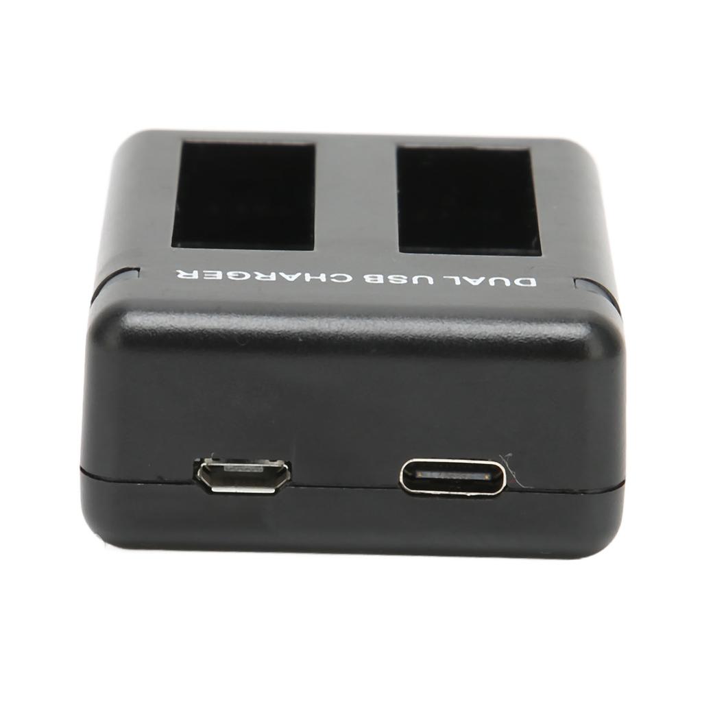 Dual Camera Battery Chager Multifunctional Rapid USB Battery Charger for AHDBT‑501 601 701 801