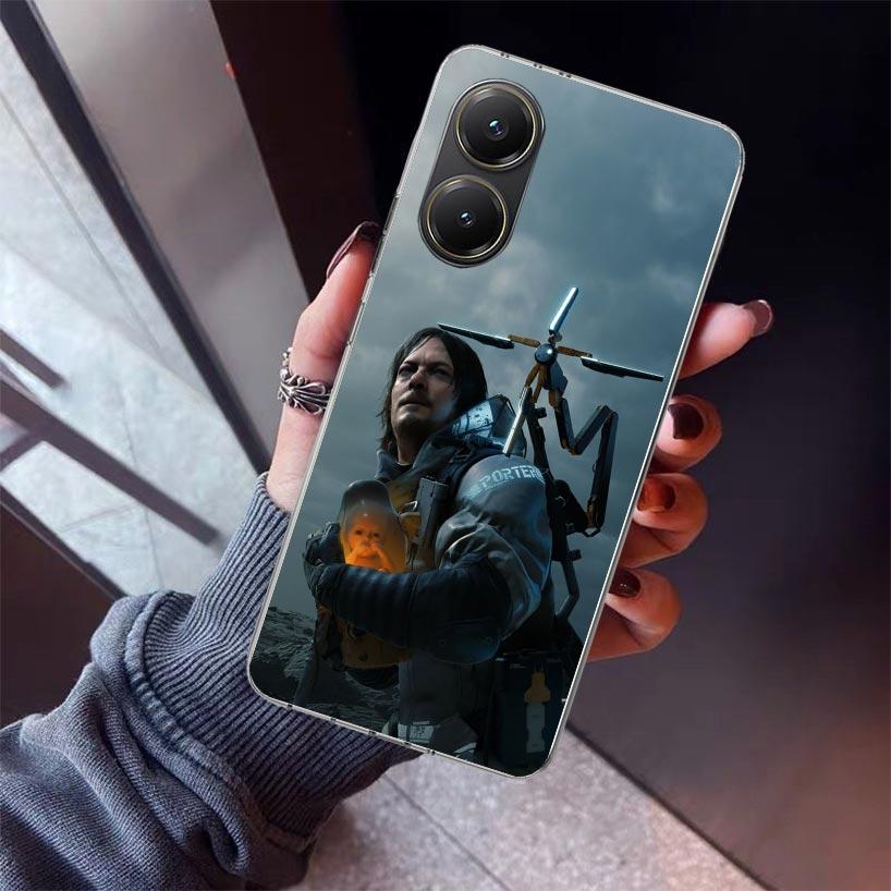 Game Death S-Stranding Phone Case For Xiaomi Poco X7 X6 X5 Pro F7 Ultra Redmi 15C 15 13 13C 12 12C 10 10A 10C 9 9A 9C 9T Shell P