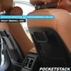 POCKETSTACK Ablagefach Aufbewahrungsnetz Netztasche Auto KFZ selbstklebend