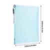 Transparent Colored File Bag A4 Zipper Handbag Gifts Test Paper Storage Bags