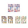 Independence Day Stickers Self Adhesive Face Label for Memorials Party Halloween
