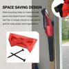 2724-20 2724-21 Leaves Blower Wall Mount Easy Installation Support for Faster Storage Leaves Blower Storage Accessories