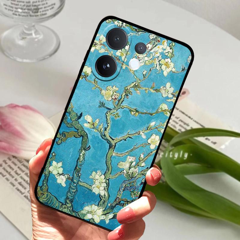 For VIVO V60 T4Pro 5G Case Cool Wolf Lion Painted Silicone Soft TPU Phone Cover Coque For VIVO T4 Pro VIVOV60 Back Bumper V2510