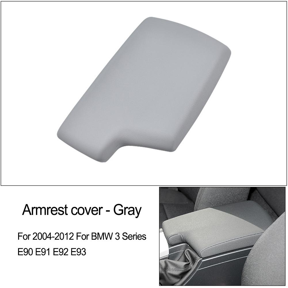 Central Console Storage Box Armrests Car Interior Upgrade Black Hassle-Free Setup Plastic And Leather Material