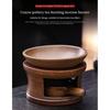 Handmade Ceramic Aroma Burner Rustic Tea Warmer Candle Warmer Incense Burner  Office Use