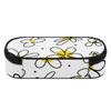 Pencil Pouch Spacious Storage 300D Polyester Secure Zipper with Main Compartment Mesh Pocket and Pen Slots for Everyday Study