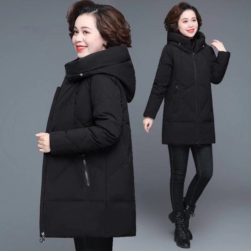 Women Winter Coat Warm Thicken Cotton Padded Jacket Winter Cotton Coat Loose Parkas Plus Size