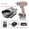 Converter Adapter For Makita 18V Li-Ion Battery For Ridgid 18V AEG Power Tools