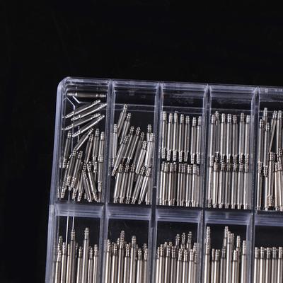 360 piezas/juego de pasadores de correa de reloj de 8-25 mm, pasadores de enlace, pasadores de correa de reloj, kit de reparación de acero, herramientas