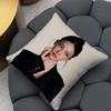 Karina - aespa Cushion Cover Reversible Plush Pillow Cover – For car, sofa, bedroom, perfect as a gift.