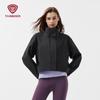 Tanboer Women's Outdoor Soft Shell Stand Collar Jacket TB6162702A