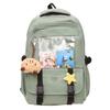 New small fresh backpack nylon large capacity junior high school student schoolbag high value casual backpack