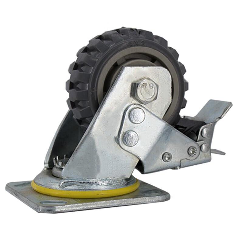 Haistick HC-425 Heavy-Duty Industrial Polyurethane Caster