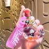 Acrylic Mahjong Sand Keychain - Elegant Car & Bag Pendant Gift