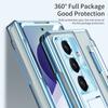 Magnetic Snap-On Case With Kickstand Galaxy Z Fold 8 7 5 4 3 PC Hard Shell Protective Cover