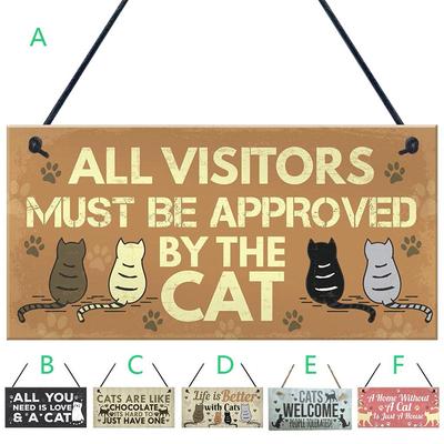 Wooden Friendship Sign Plaques Rustic Wall Decor Home Decoration